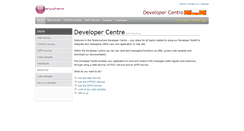 Desktop Screenshot of developer.textanywhere.net